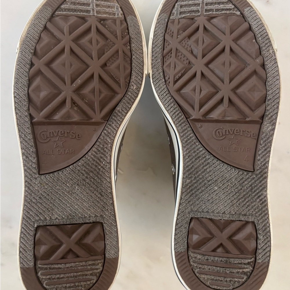 Converse all star low top sneaker Gray size 6 - Picture 6 of 10